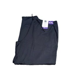 NWT Men's BLACK MEMBERS MARK Fleece Pant Size **SMALL**
